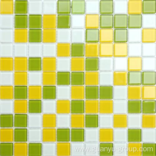 Color Mixed Glass Mosaic